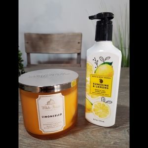 Bath & Body Works Candle & Hand Soap